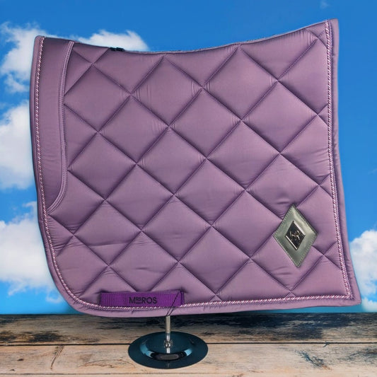 MRS. ROS -  Charmer Dressage Saddle Pad - Smokey Purple