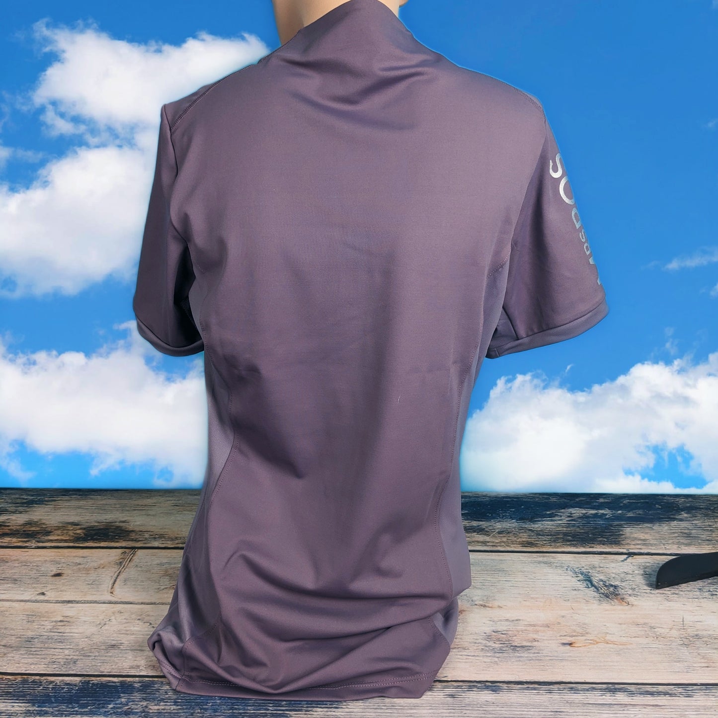 MRS.ROS - Short Sleeve Training Top - Smokey Purple
