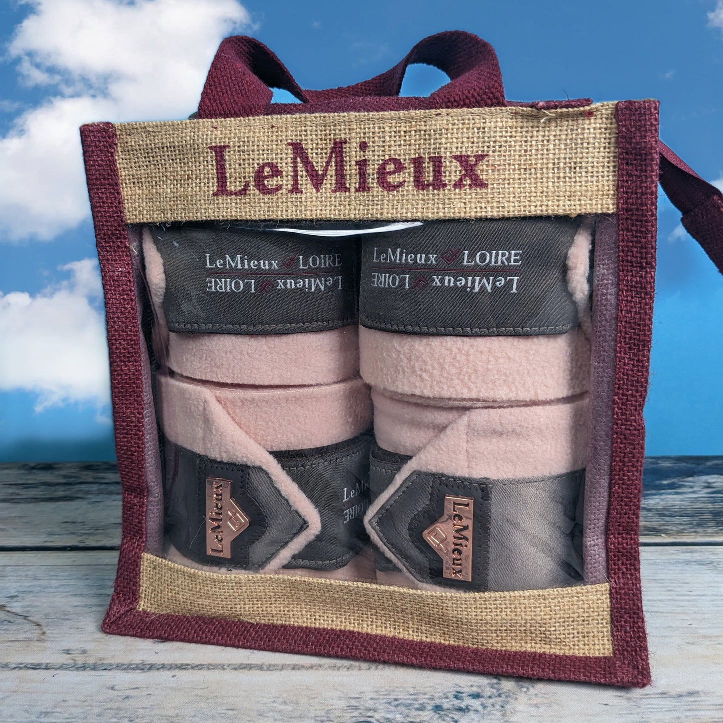 LeMieux - Satin Polo Bandages - Rose