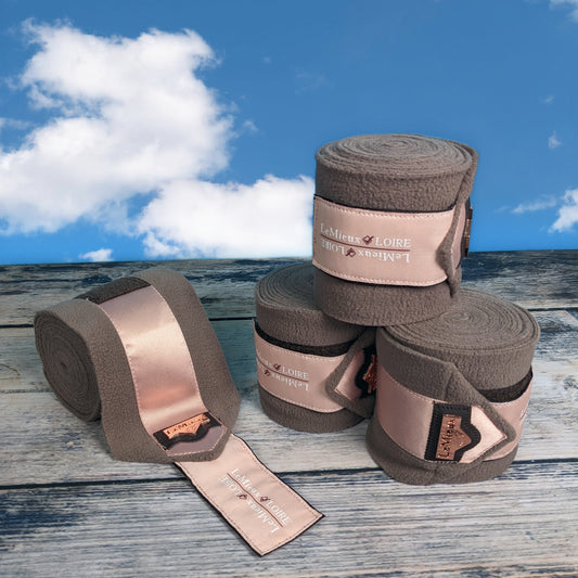 LeMieux - Satin Polo Bandages - Truffle
