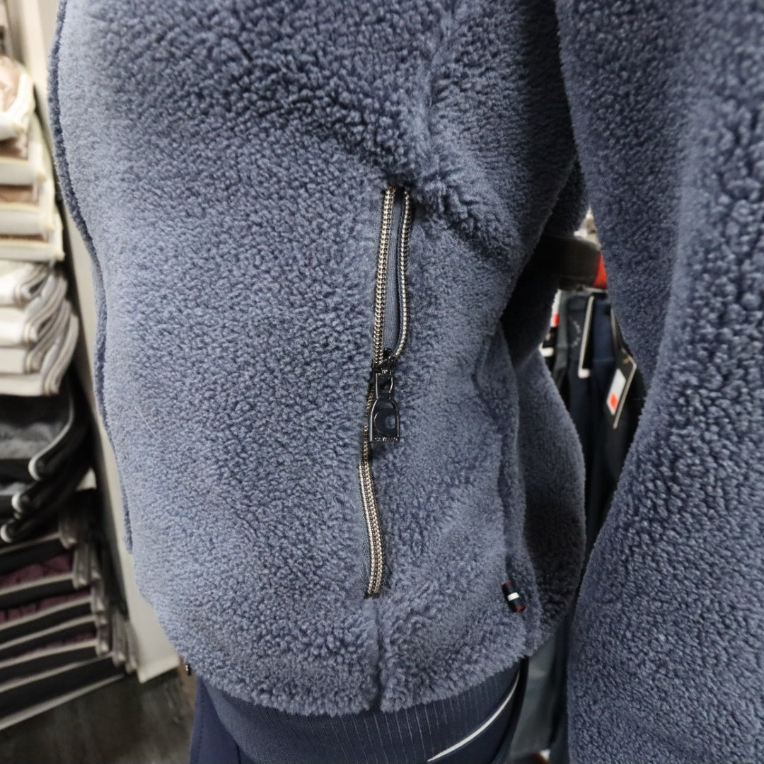 CAVALLO - Damen Blouson Teddyfleece CAVALGRETE - Midnight Grey