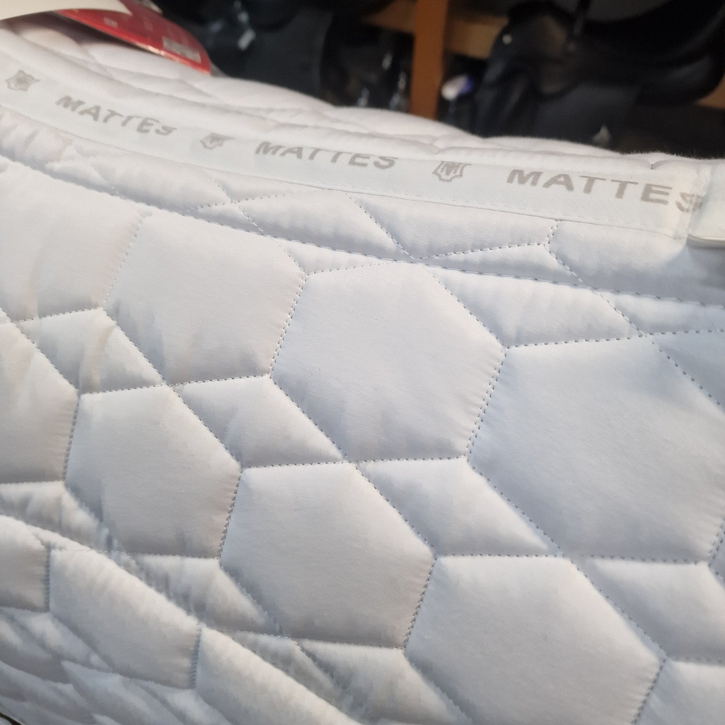 Mattes Lammfellschabracke Crystal, weiß, Glanz