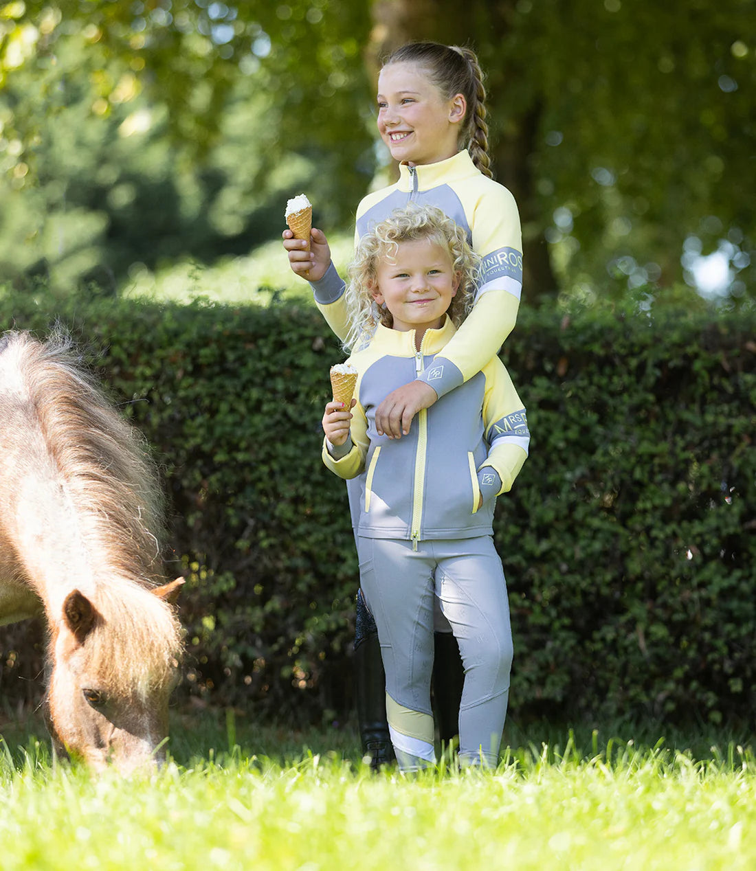 MINI ROS SOFTSHELL BREECHES ROMEÉ - STRIPE