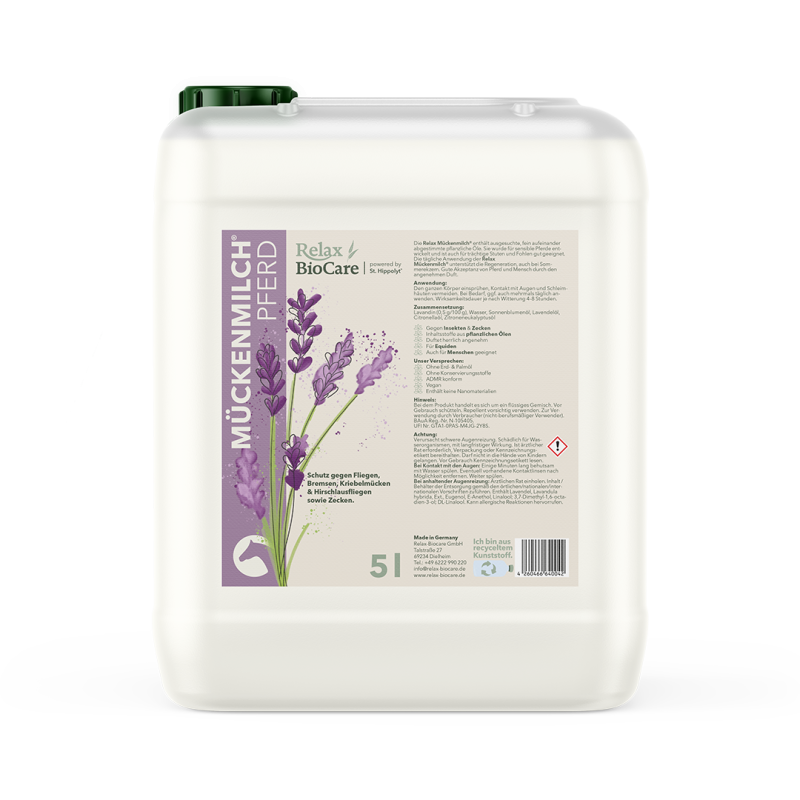 Relax BioCare - Mückenmilch Pferd
