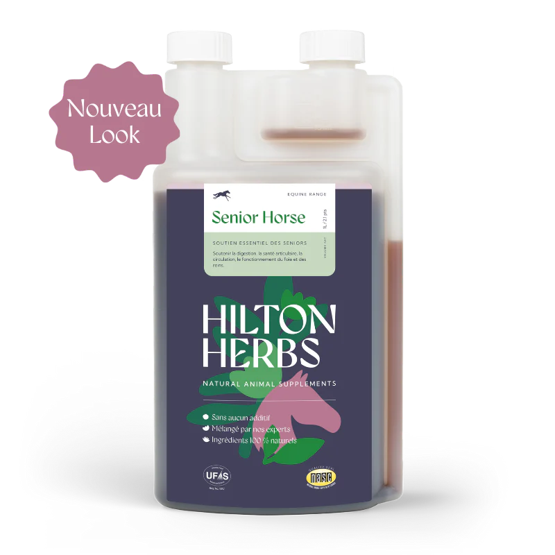 Hilton Herbs Senior Horse Gold- flüssige Kräuter für die Vitalität älterer Pferde