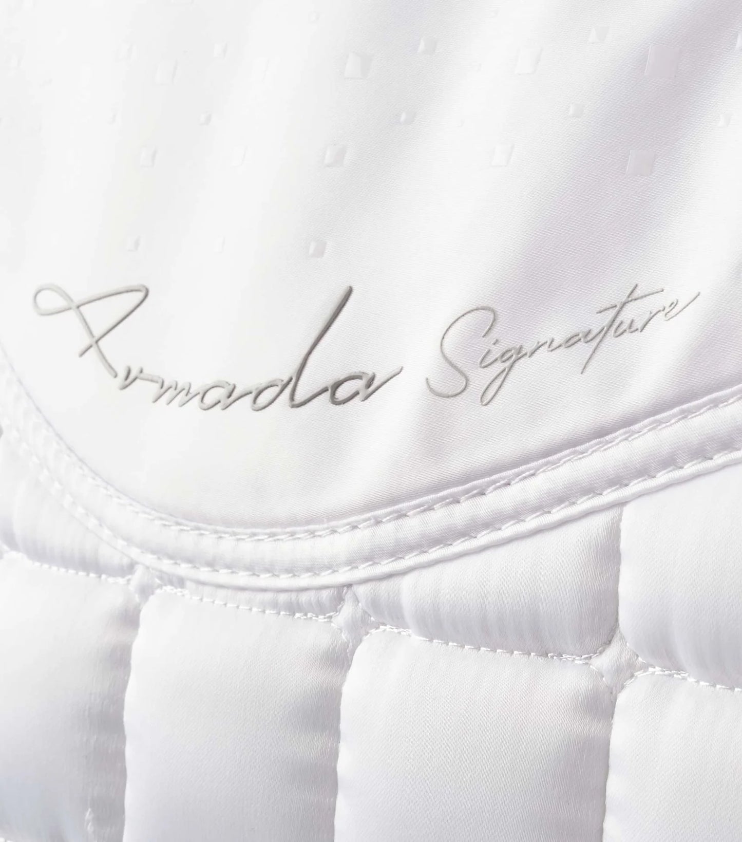 Premier Equine -Armada Close Contact Dressage Square - White/Full