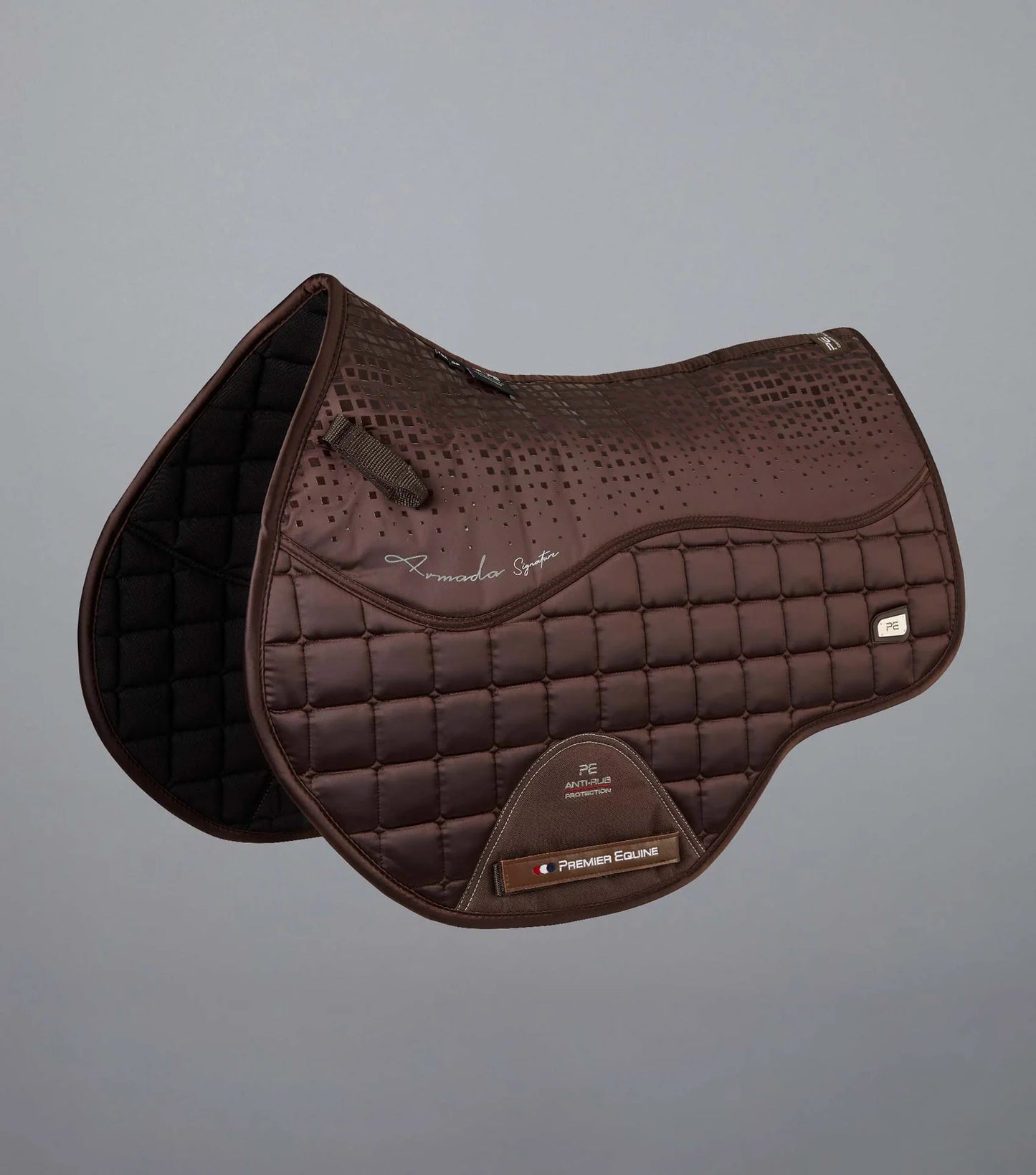 Premier Equine -Armada Close Contact GP/Jump Square - Brown/Full