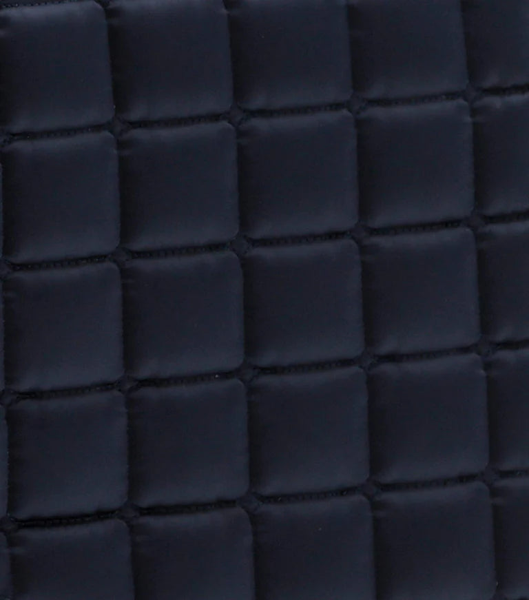 Premier Equine -Azzure Anti-Slip Satin Dressage Square - Navy/Full