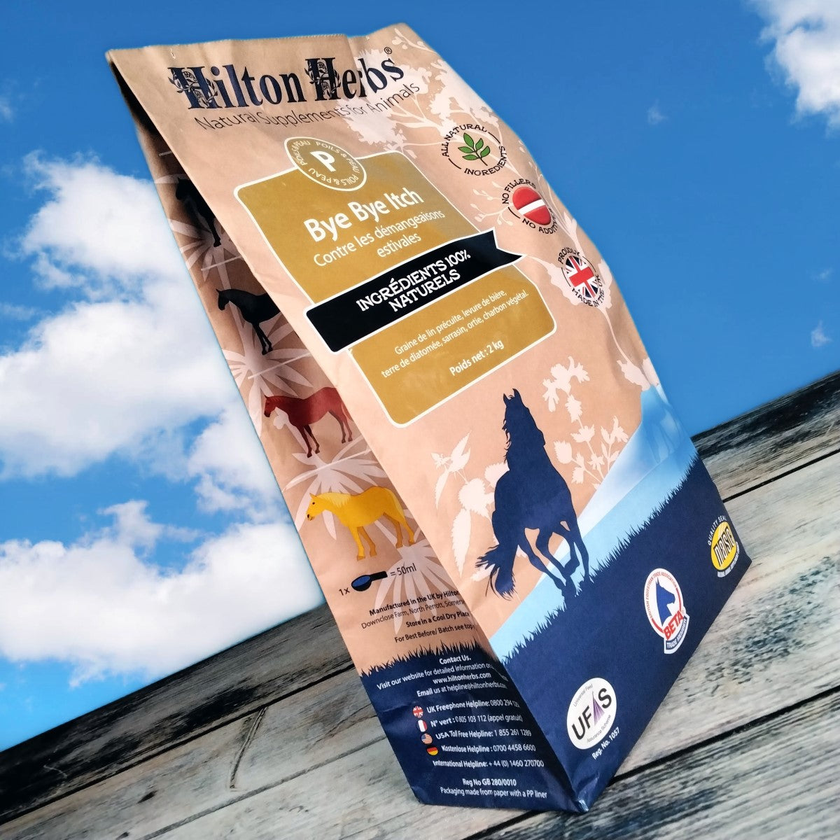 Hilton Herbs - Bye Bye Itch Kräuter bei Sommerekzem, Juckreiz, Allergie