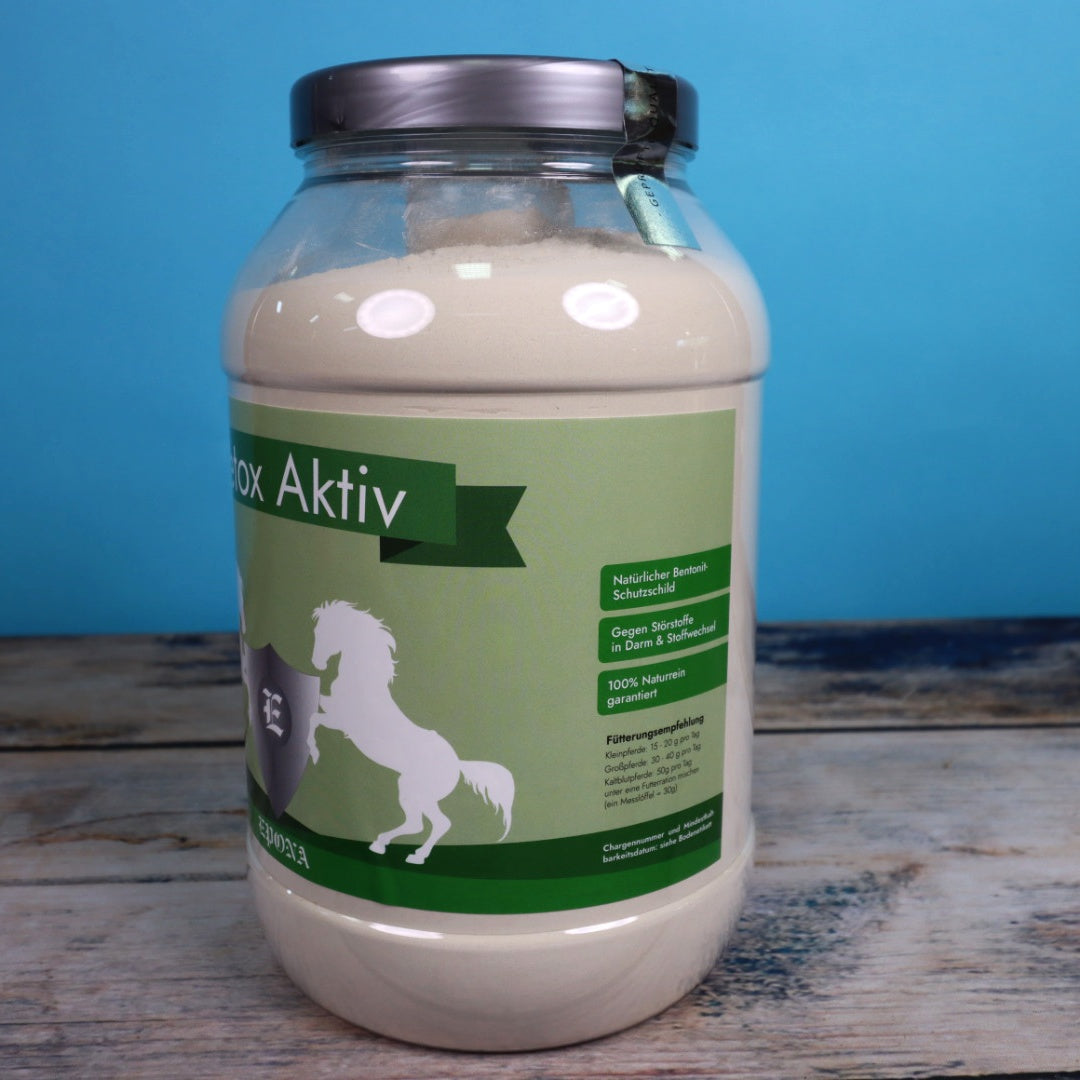 Detox Aktiv 100 % reines Bentonit-Tonmineral - Schutzschild für Darm und Stoffwechsel