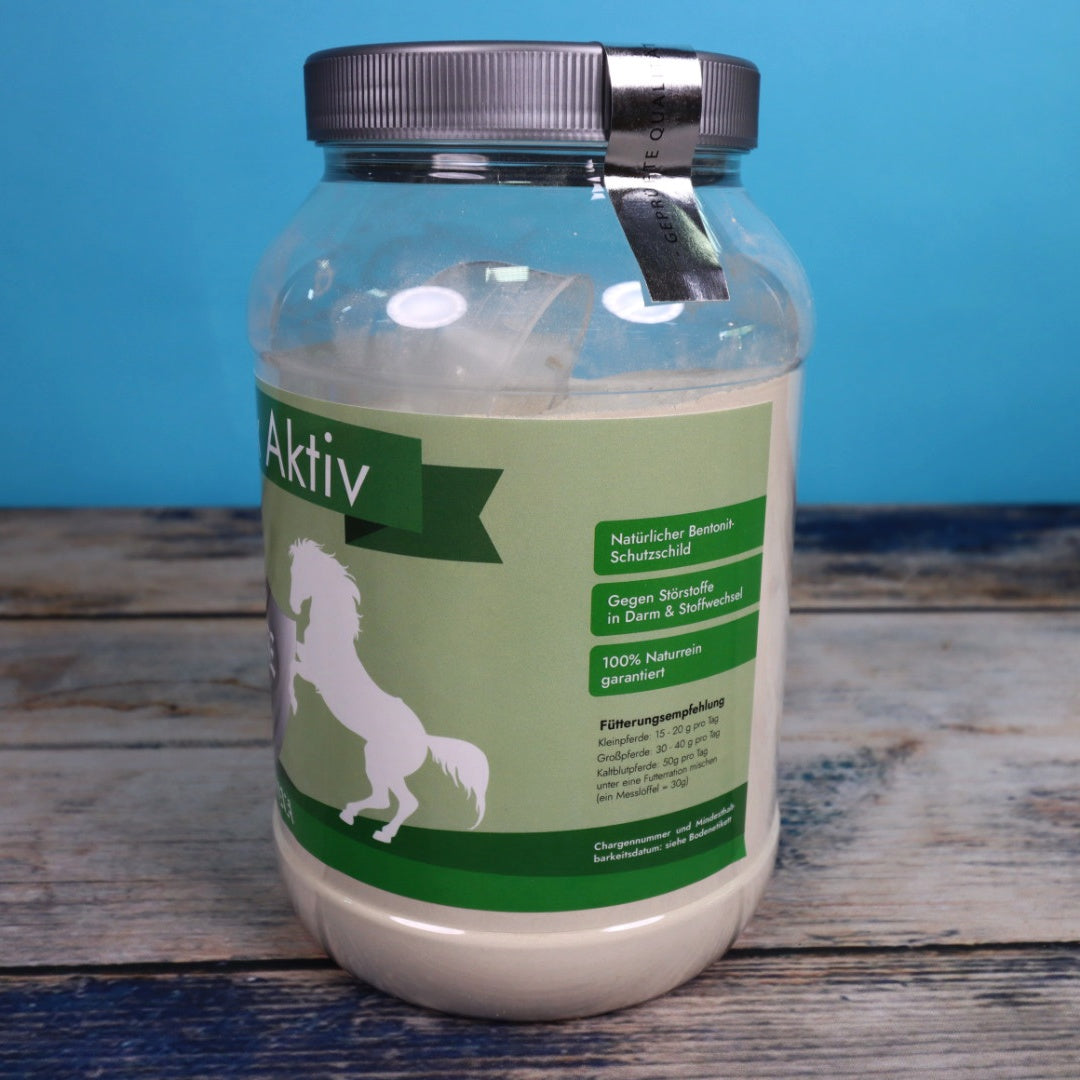 Detox Aktiv 100 % reines Bentonit-Tonmineral - Schutzschild für Darm und Stoffwechsel