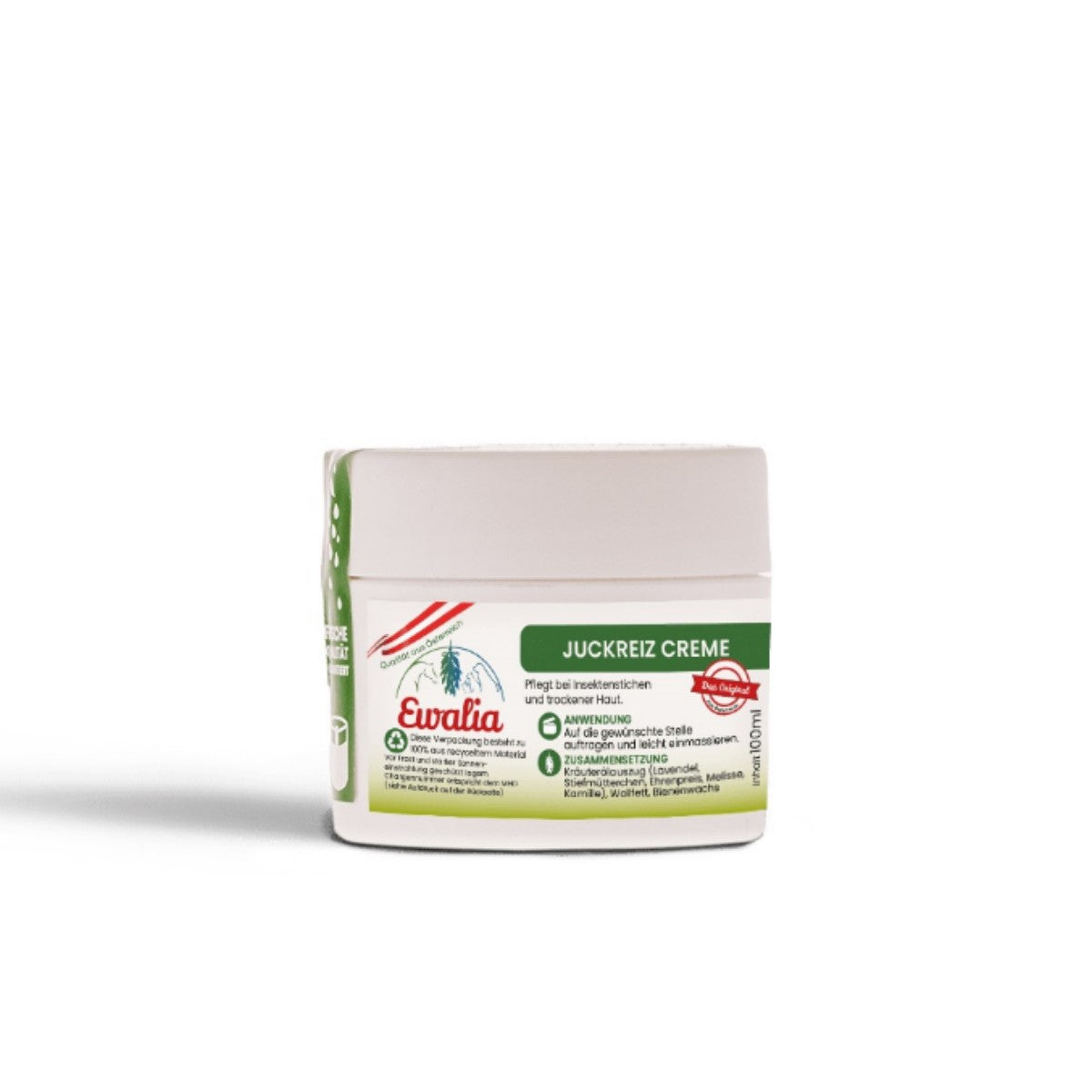 Ewalia Juckreiz-Creme - kühlend & pflegend für trockene, gereizte Haut