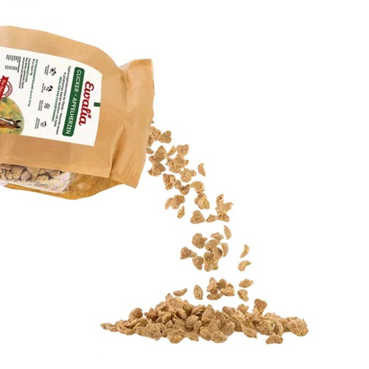 Ewalia Clicker-Apfelherzen für Pferde 1kg