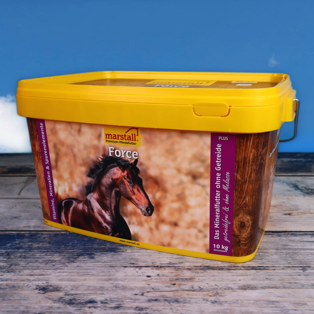 Marstall Force - Mineralfutter pelletiert ohne Getreide & Melasse