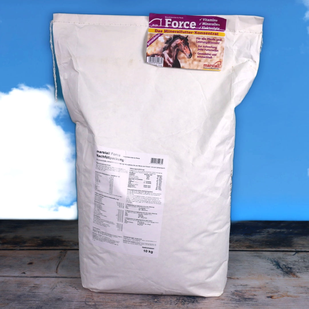Marstall Force - Mineralfutter pelletiert ohne Getreide & Melasse