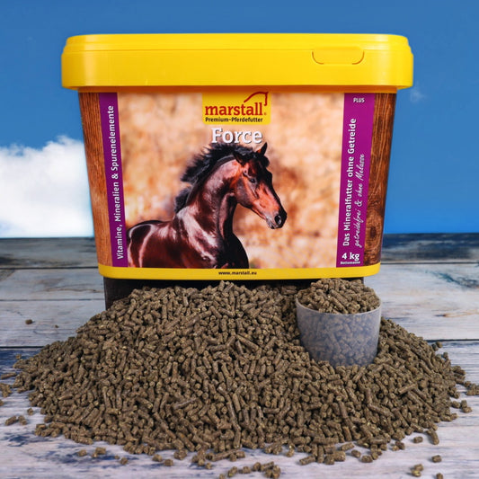 Marstall Force - Mineralfutter pelletiert ohne Getreide & Melasse