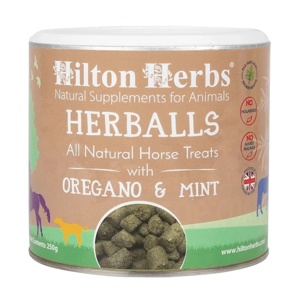 Hilton Herbs - Herballs Oregano & Minze (Leckerlie) melassefrei