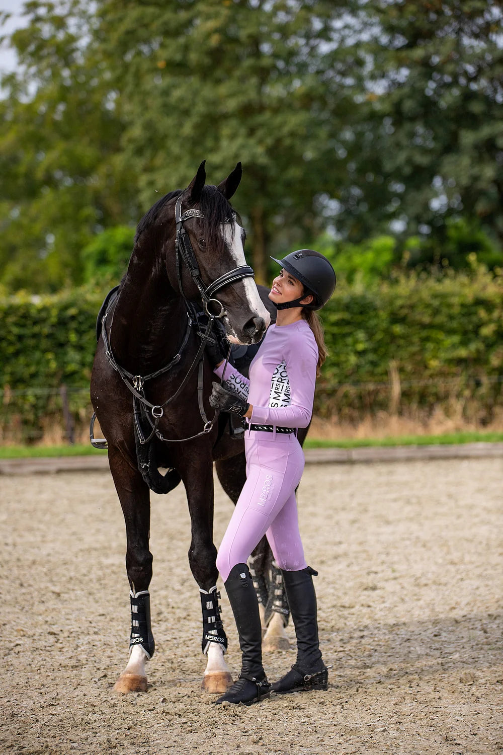 MRS. ROS Silhouette Breeches Lilac - Lavender Fields
