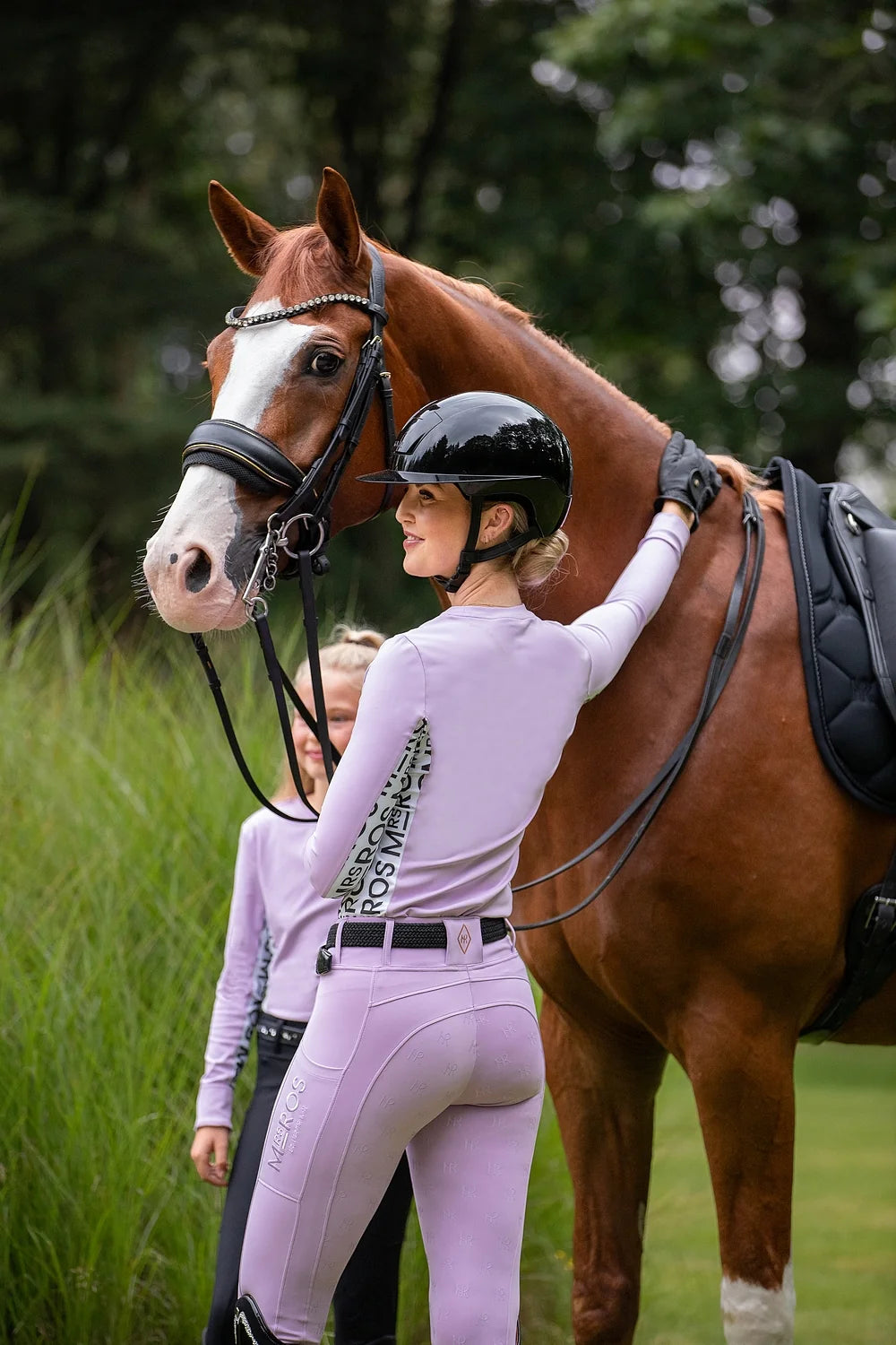 MRS. ROS Silhouette Breeches Lilac - Lavender Fields