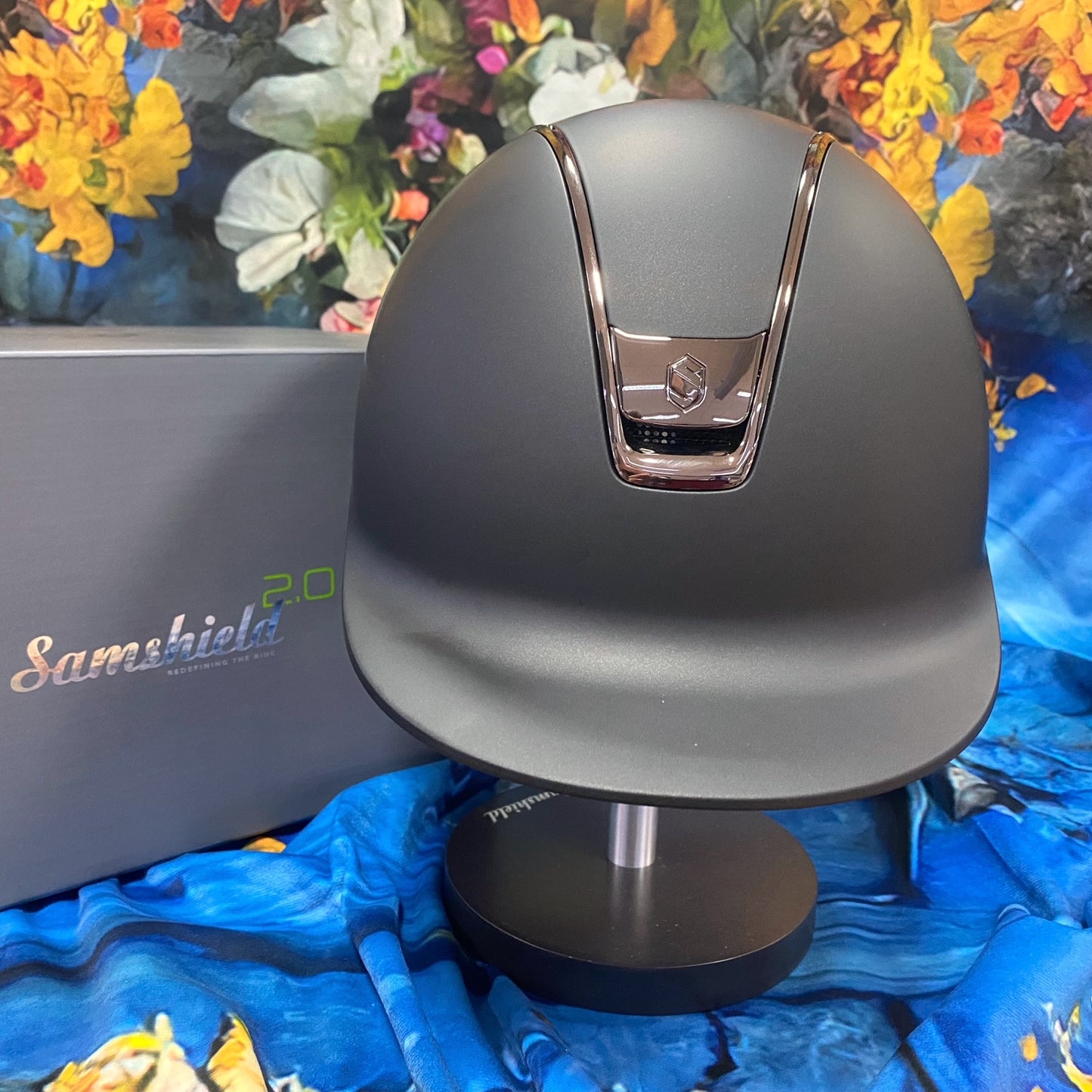 Samshield Reithelm "Shadow 2.0" schwarz Standard Größe L (57-61 cm)