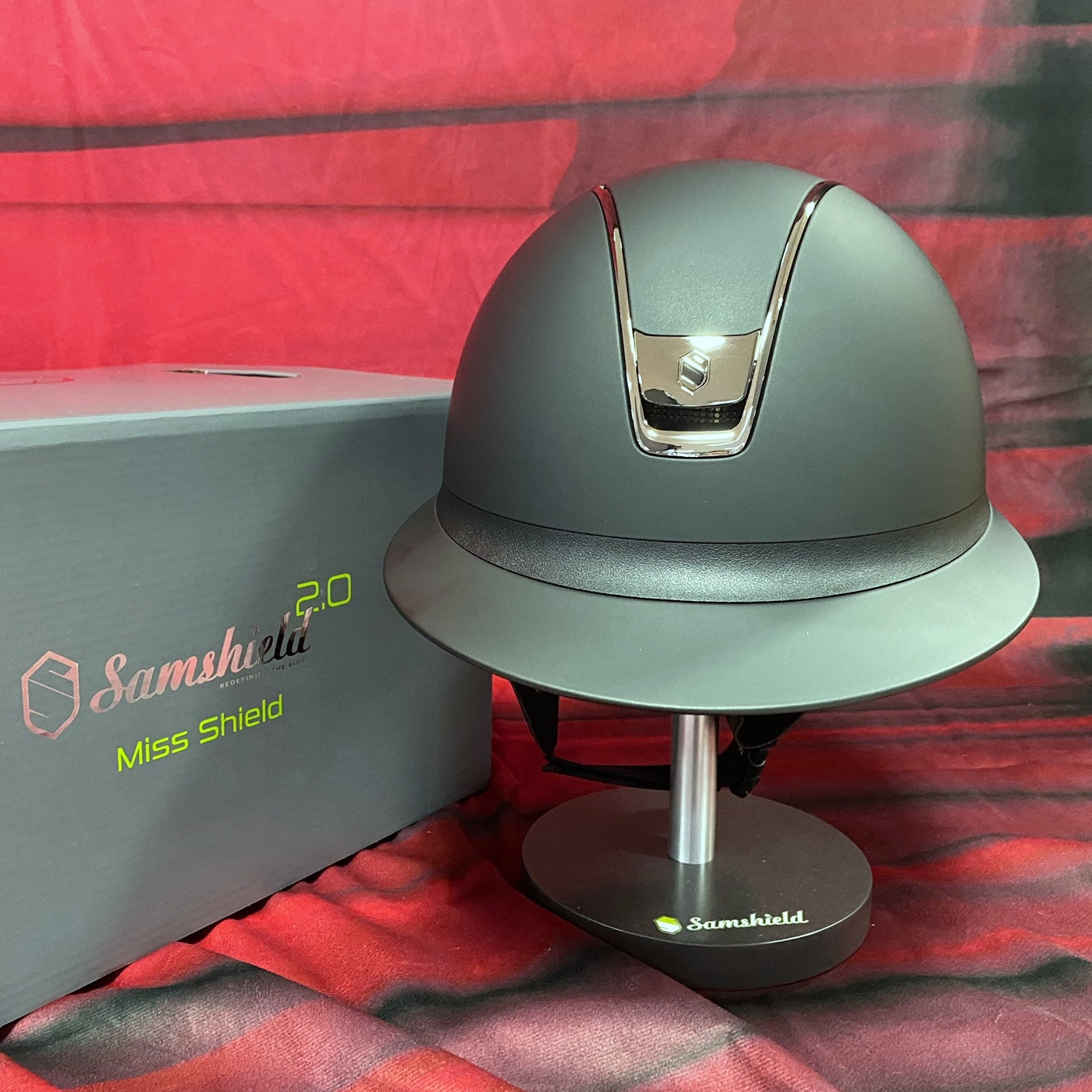 Samshield Reithelm MissShield "Shadow 2.0" schwarz Standard Größe L (57-61 cm)