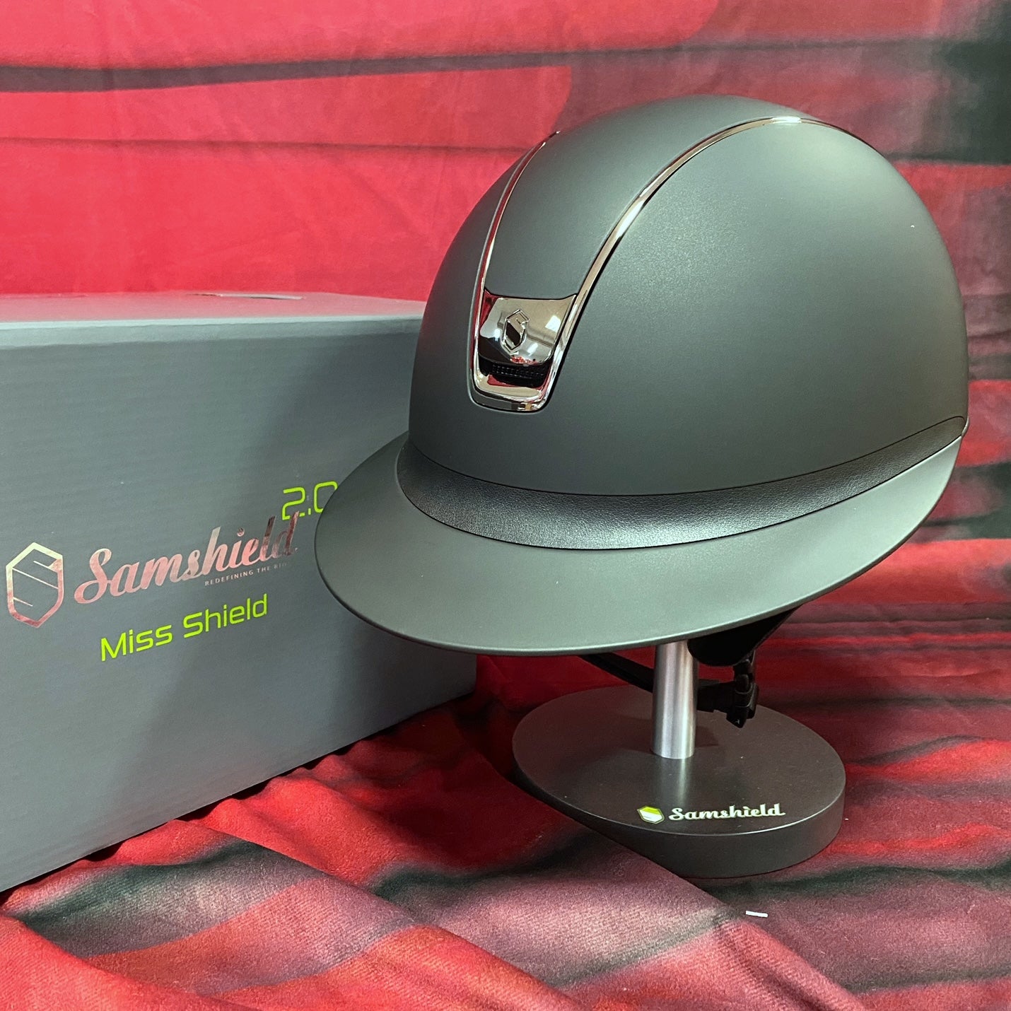 Samshield Reithelm MissShield "Shadow 2.0" schwarz Standard Größe L (57-61 cm)