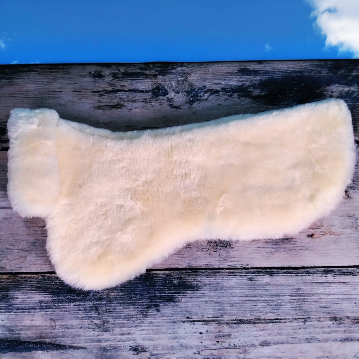Kavalkade - Sattelkissen Pure Lammfell - Natur