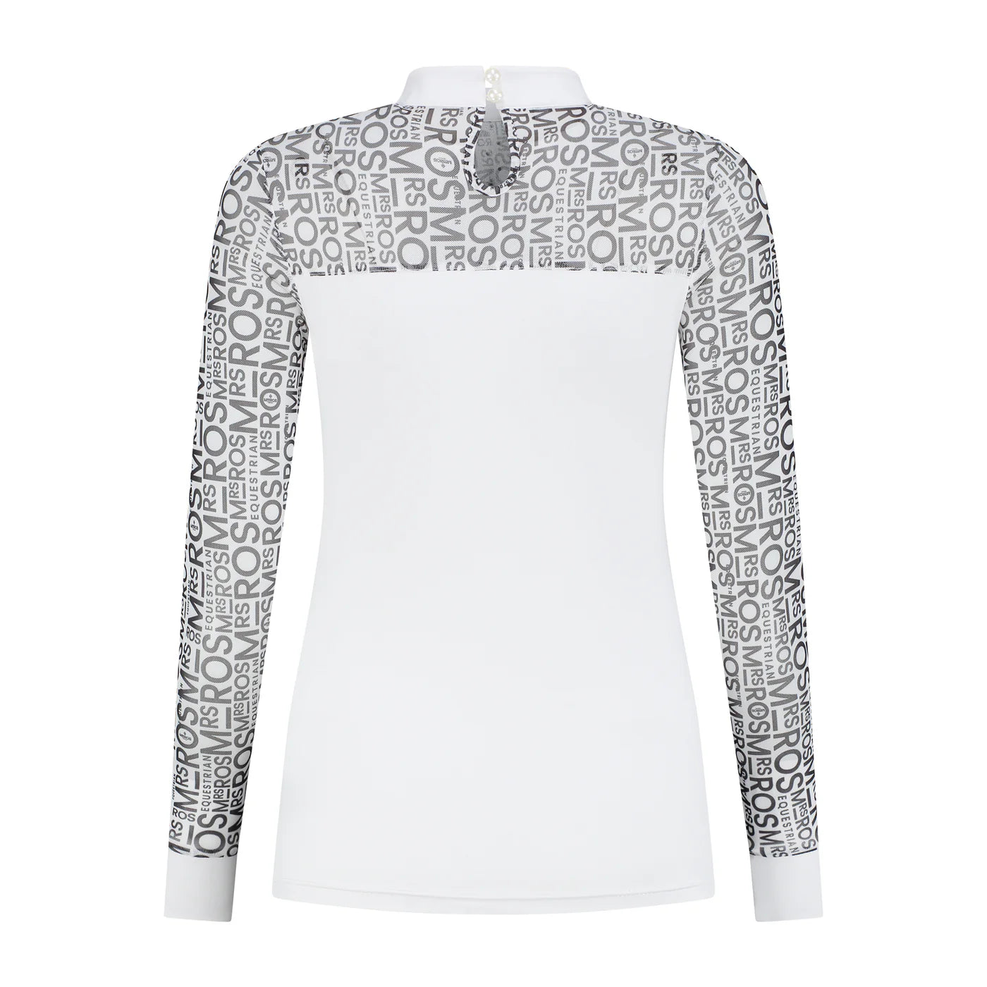 MRS. ROS COMPETITION TOP MESH LOGO LONG SLEEVE