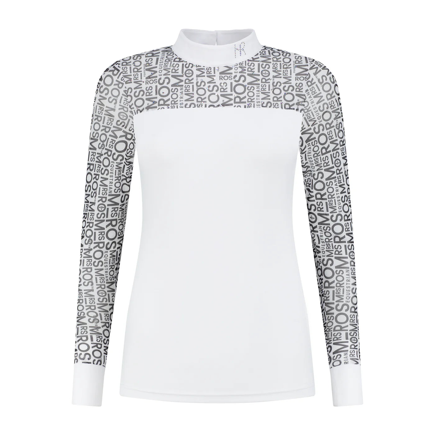 MRS. ROS COMPETITION TOP MESH LOGO LONG SLEEVE