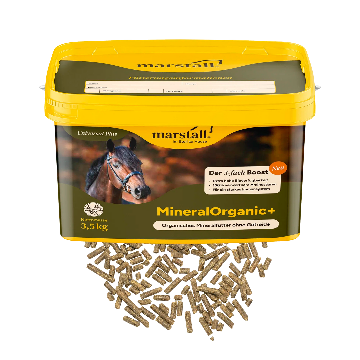 Marstall MineralOrganic+ - Organisches Mineralfutter ohne Getreide