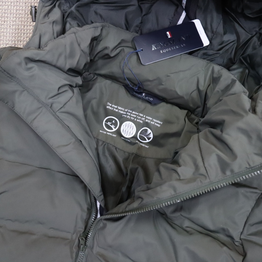 Kingsland - Emmie Ladies Isolierter Parka - Green Beluga