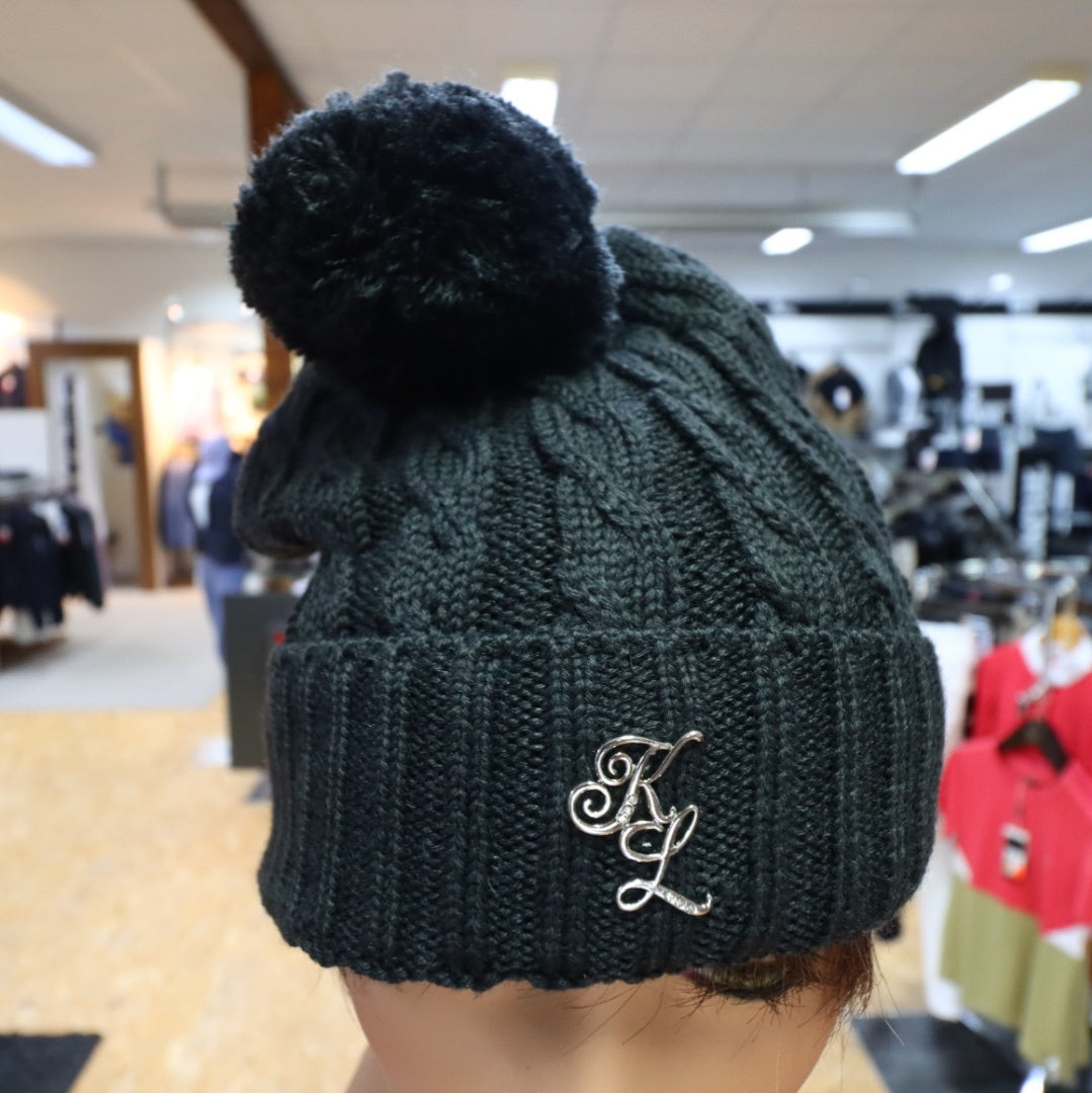 Kingsland - Ellery Ladies Strickmütze mit Zopfmuster - Navy