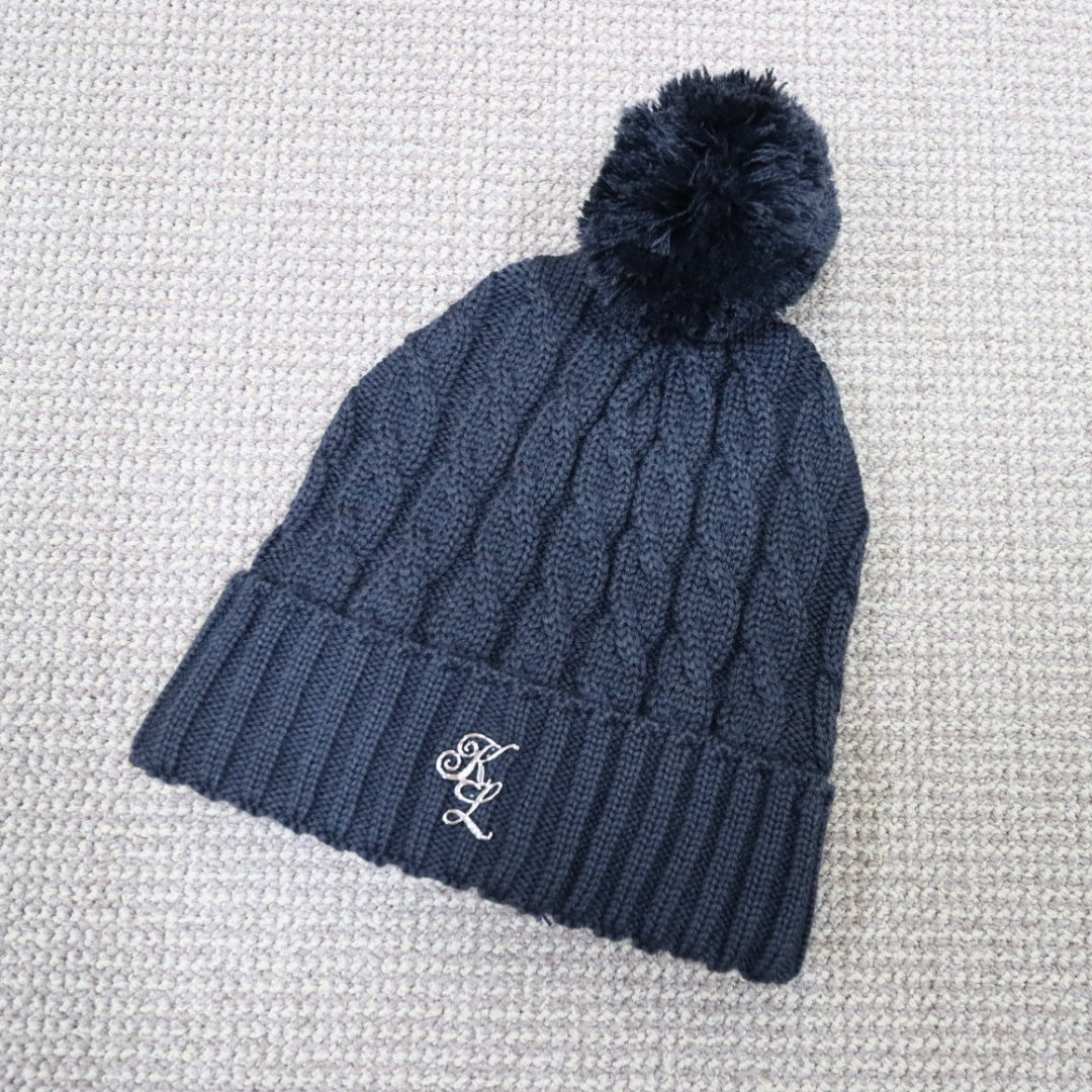 Kingsland - Ellery Ladies Strickmütze mit Zopfmuster - Navy