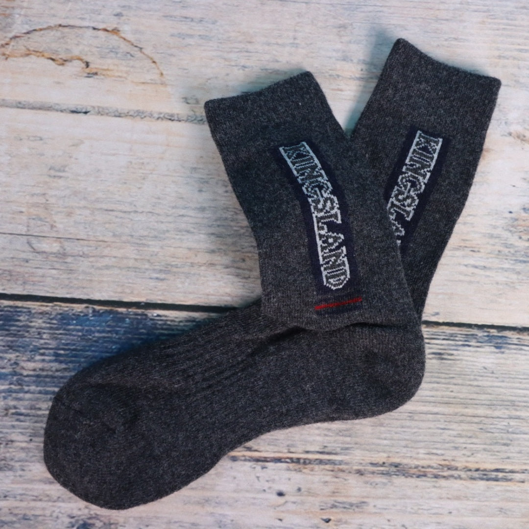 Kingsland - Edgar Unisex Wool-mix Sport Socken- Dunkel Grau