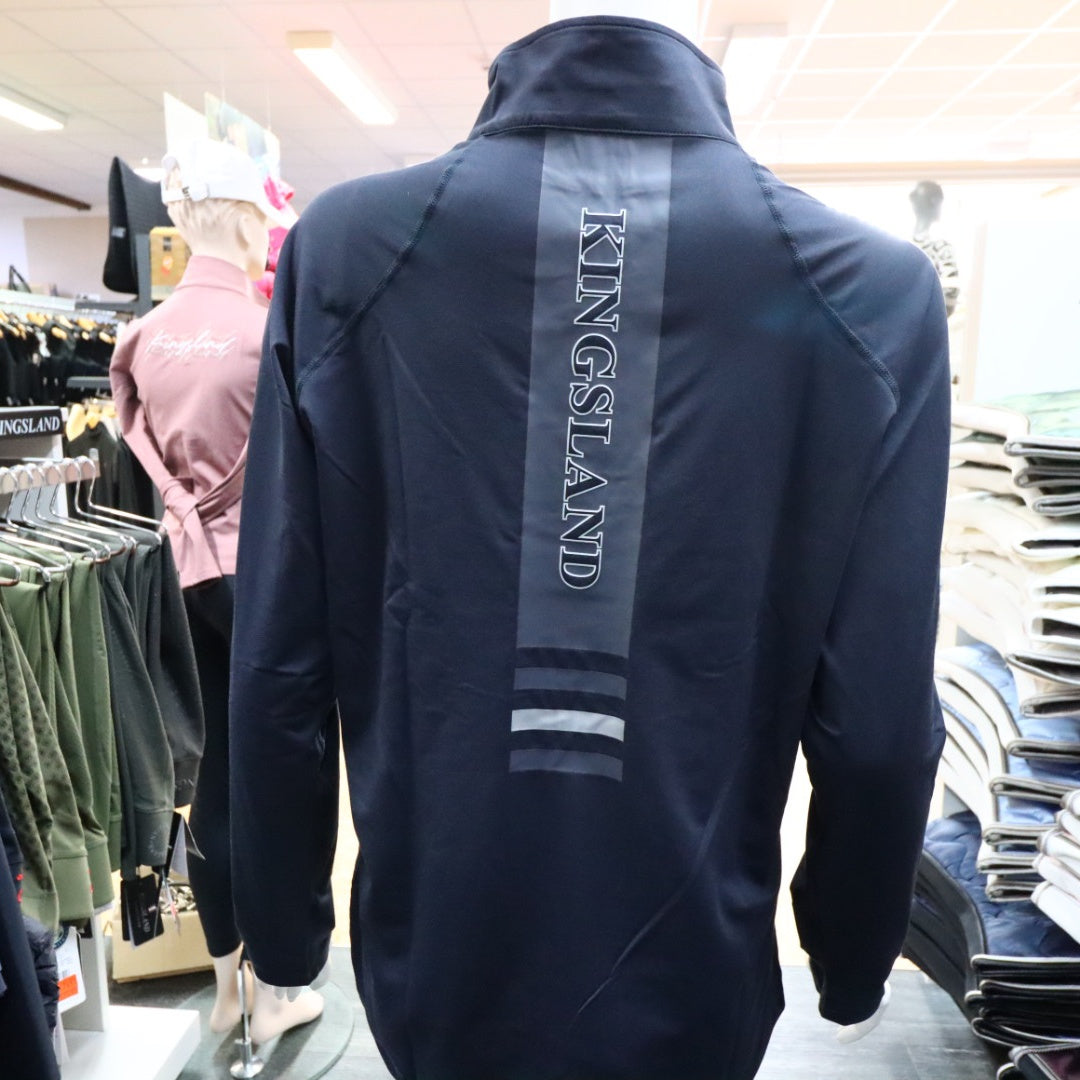 Kingsland - Classic Mens Training Shirt Long Sleeves - Navy