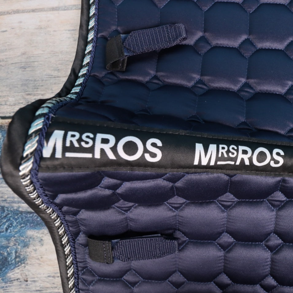 MRS.ROS - Epic Dressage Saddle Pad - Navy