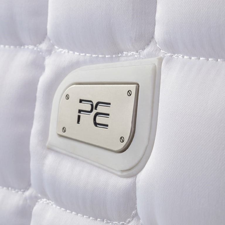 Premier Equine - Capella Close Contact Merino Wool GP/Jump Square - Weiß/Natural Fell/Full