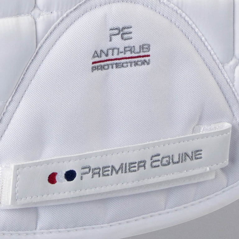 Premier Equine - Capella Close Contact Merino Wool GP/Jump Square - Weiß/Natural Fell/Full