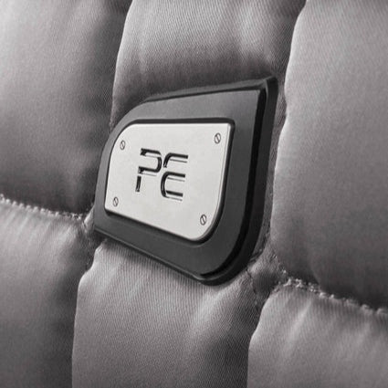 Premier Equine - Capella Close Contact Merino Wool Dressage Square - Grau/Schwarzes Fell/Full