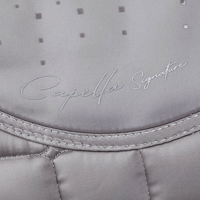Premier Equine - Capella Close Contact Merino Wool Dressage Square - Grau/Schwarzes Fell/Full