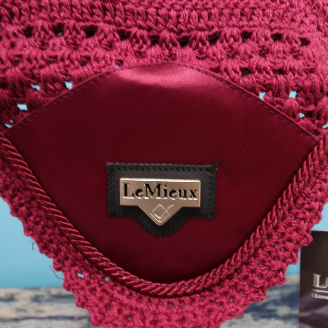 LeMieux - Loire Satin Fliegenhäubchen - Mulberry