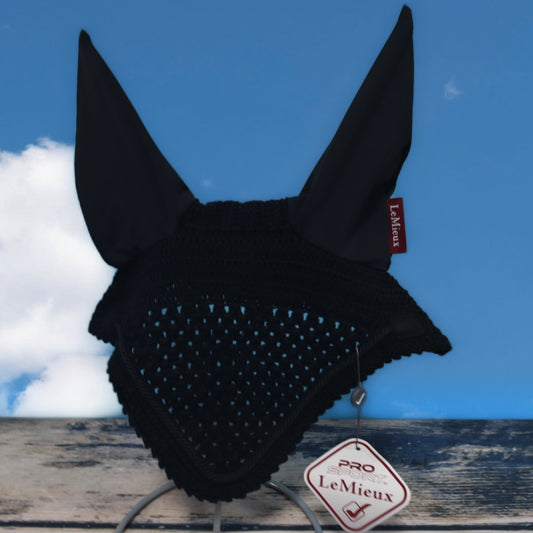 LeMieux - Vogue Fliegenhäubchen - Schwarz/Schwarz