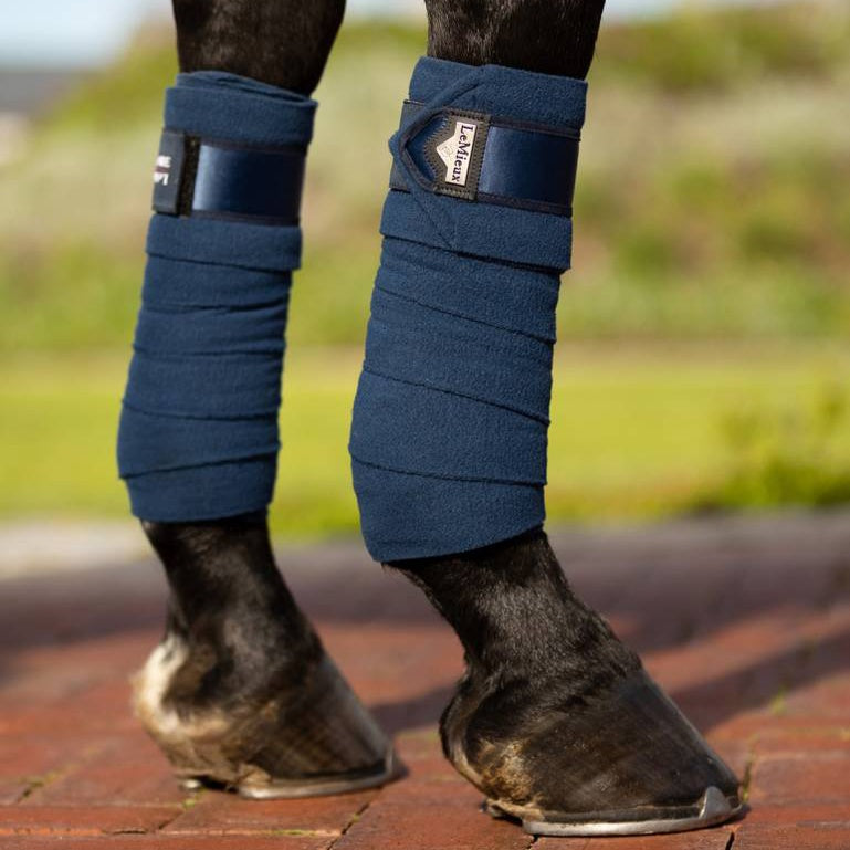 LeMieux - Loire Satin Polo Bandages - Atlantic