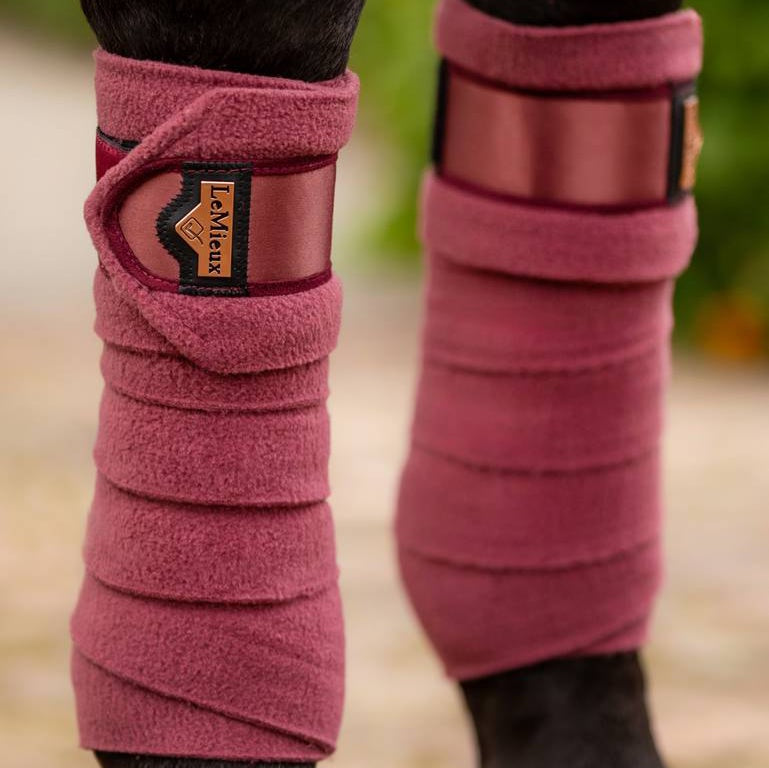 LeMieux - Loire Satin Polo Bandages - Orchid