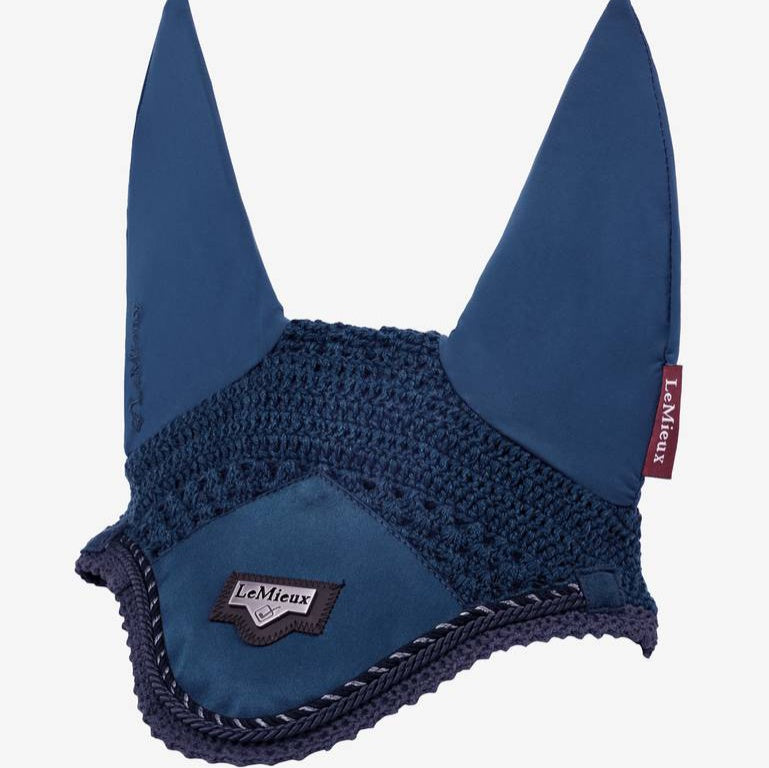 LeMieux - Loire Satin Fliegenhäubchen - Atlantic