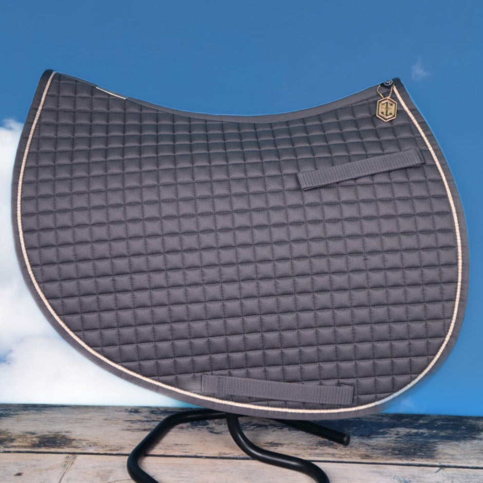 Eskadron COTTON Saddle Cloth - Basalt Grey