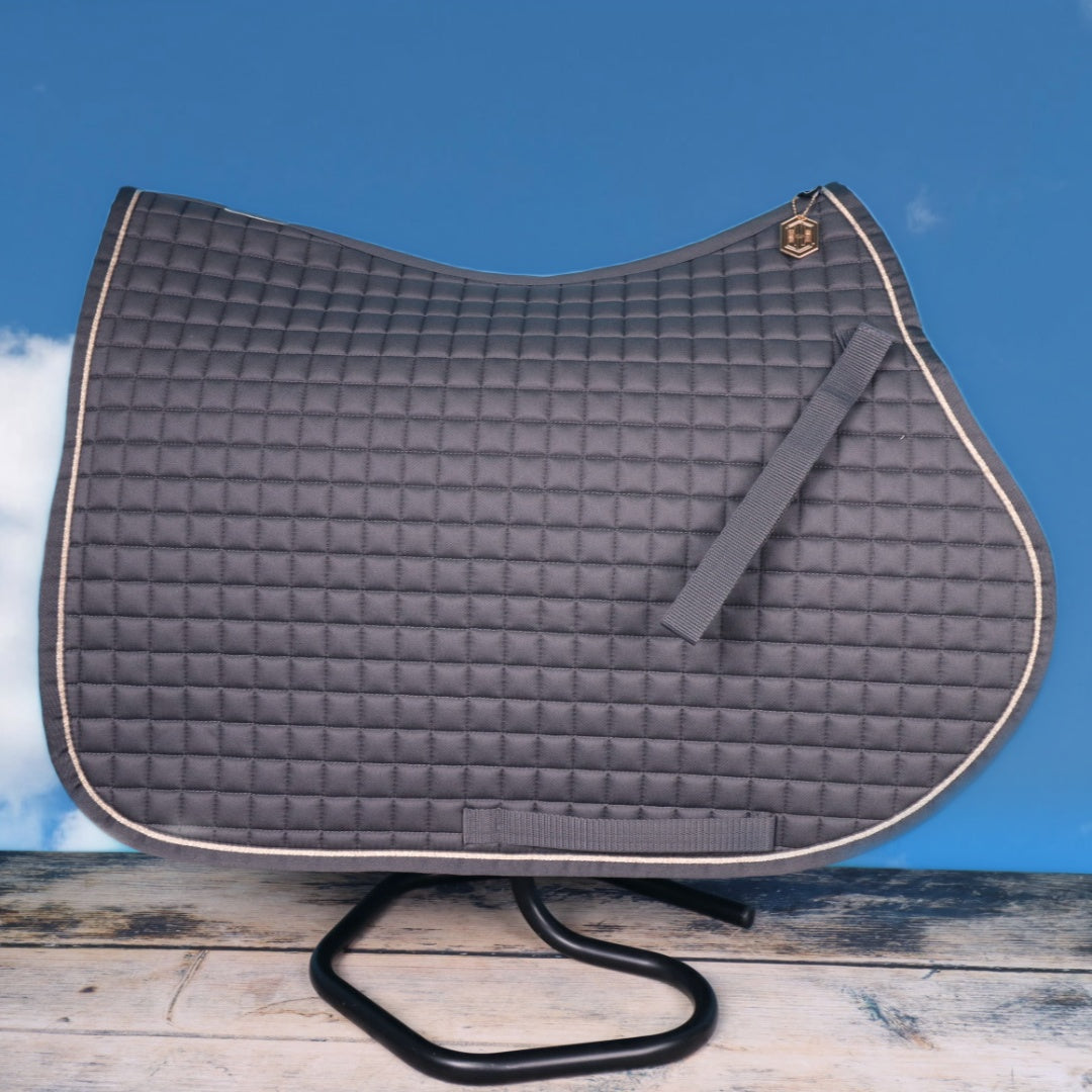 Eskadron COTTON Saddle Cloth - Basalt Grey