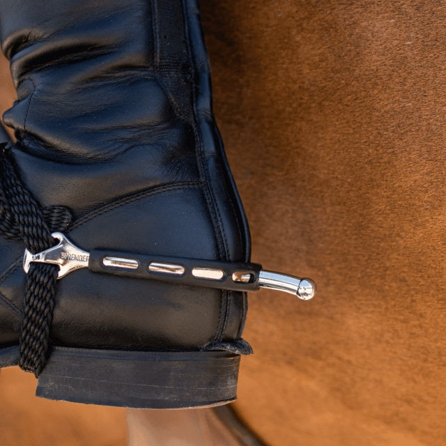 Sprenger - ULTRA FIT EXTRA GRIP SPOREN - EDELSTAHL ROSTFREI, 30 MM KUGELFÖRMIG