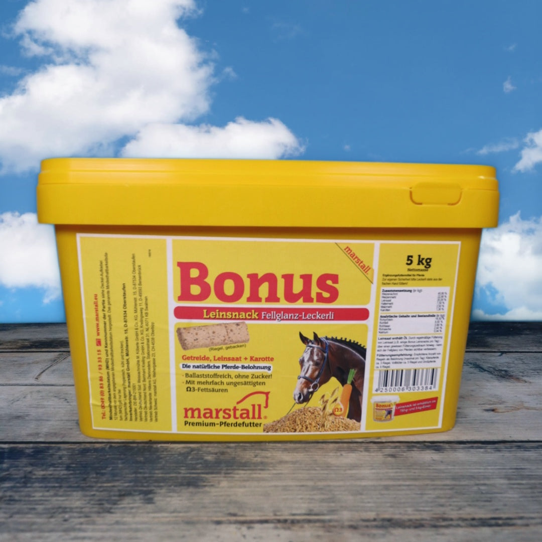 Marstall Bonus Leinsnack - Das Fellglanz-Leckerli