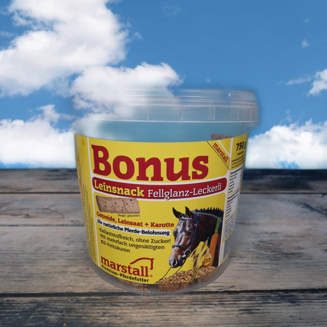 Marstall Bonus Leinsnack - Das Fellglanz-Leckerli